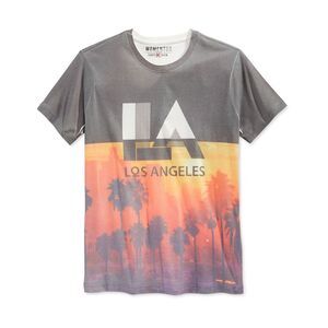 MomentUS Mens LA Sunset Strip Graphic T-Shirt, NWT